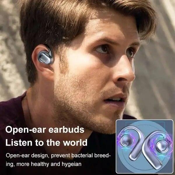 TWS Wireless Earphone Bone Conduction Headphones Digital Bluetooth - MyStoreLiving