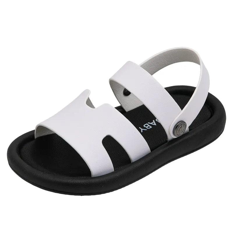 Double use slippers and sandals Spring Summer New Sandals for Children Boys and Girls Soft Sole Anti slip Kids Beach Shoes - MyStoreLiving
