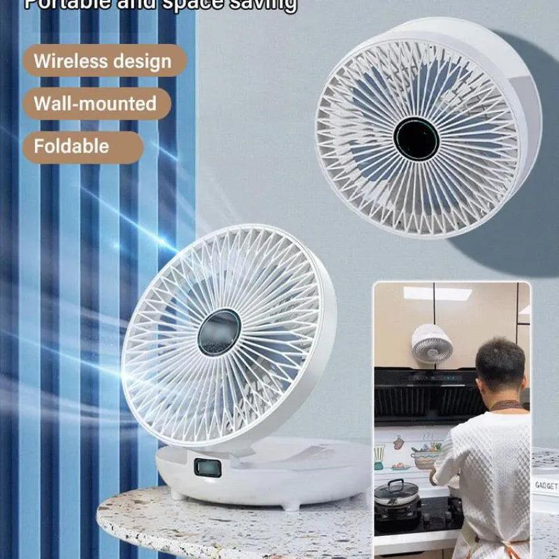 NEW USB Charging Portable wall-mounted fan - MyStoreLiving