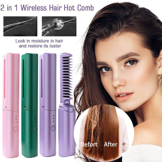 Rechargeable Mini Hair Straightener - MyStoreLiving