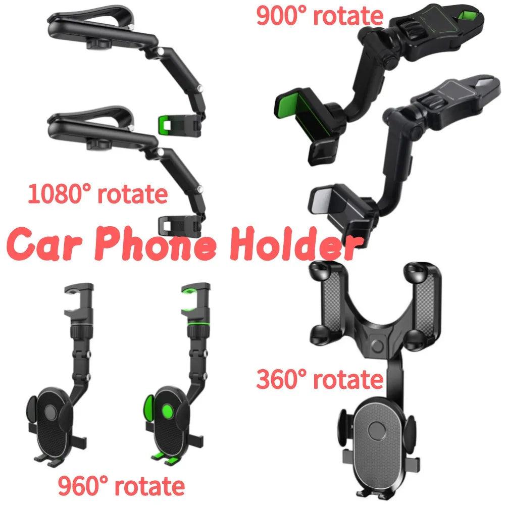 1080 Rotation Car Phone Holder Clip - MyStoreLiving