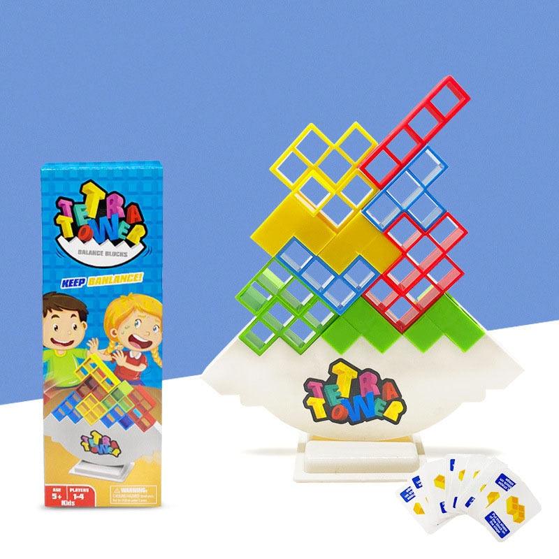Game Stacking Blocks Stack Building Blocks Balance Puzzle Board - MyStoreLiving