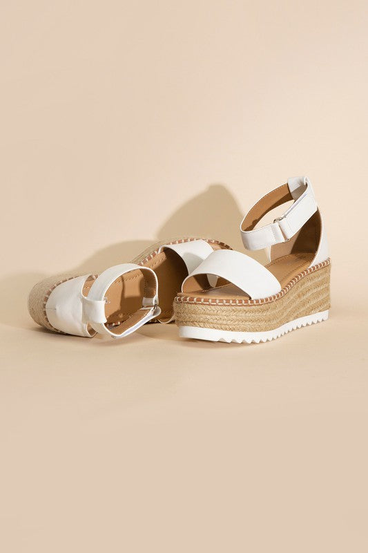 Tuckin-S Platform Sandals