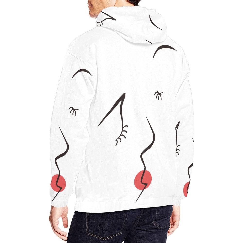 Men's All Over Print Hoodie (USA Size) (Model H13) - MyStoreLiving