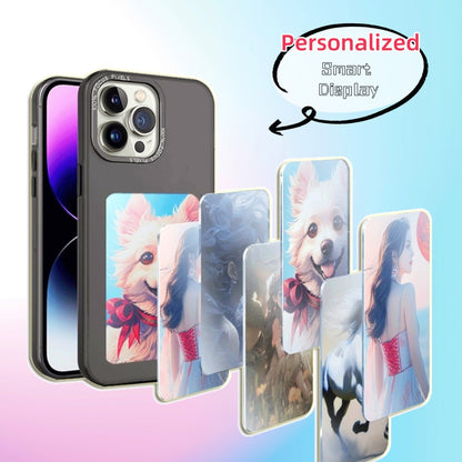 Phone Case with E-ink Screen Infinite Display Projections Customized Phone Case: Battery-Free Luxury Designer Phone Case