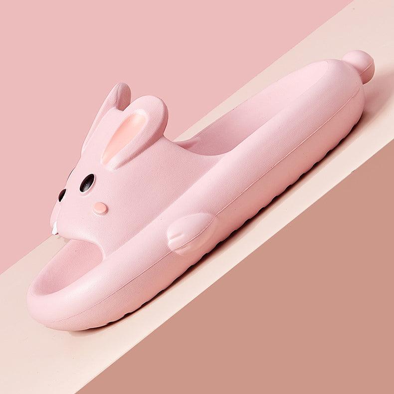 Cute Rabbit Slippers For Kids Women Summer Home Shoes Bathroom Slippers - MyStoreLiving