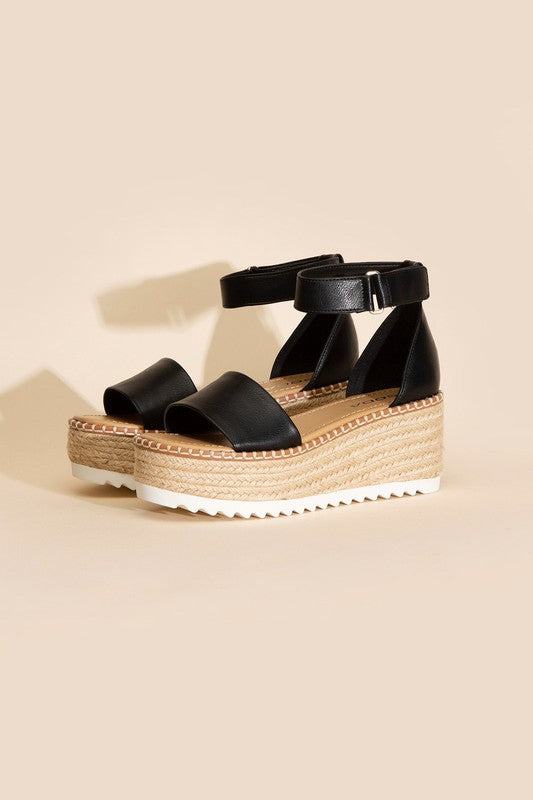 Tuckin-S Platform Sandals