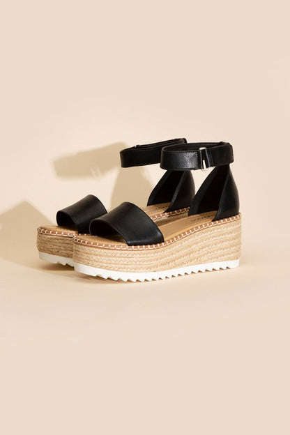 Tuckin-S Platform Sandals