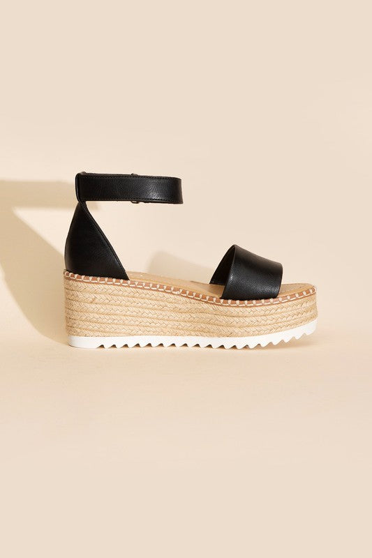 Tuckin-S Platform Sandals