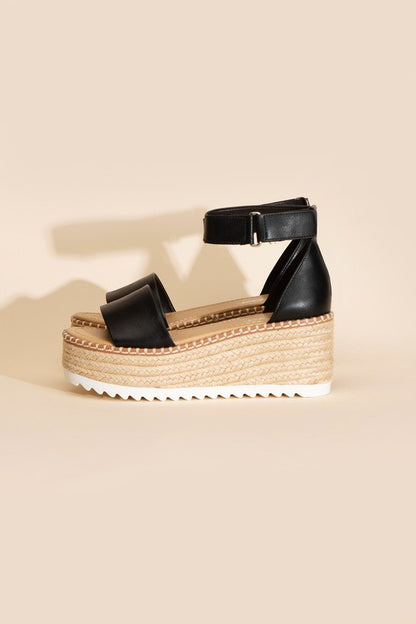 Tuckin-S Platform Sandals