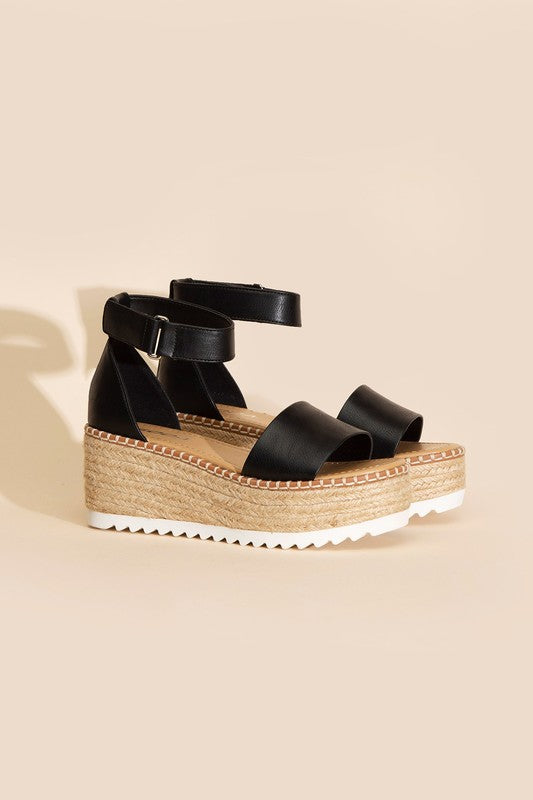 Tuckin-S Platform Sandals