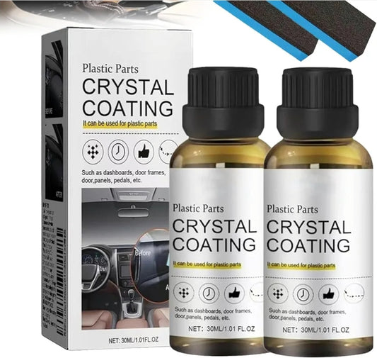 Plastic Components Waterproof, Durable, and Crystal Coating Plastics Trim Restorer for Cars and Maintenance Agent