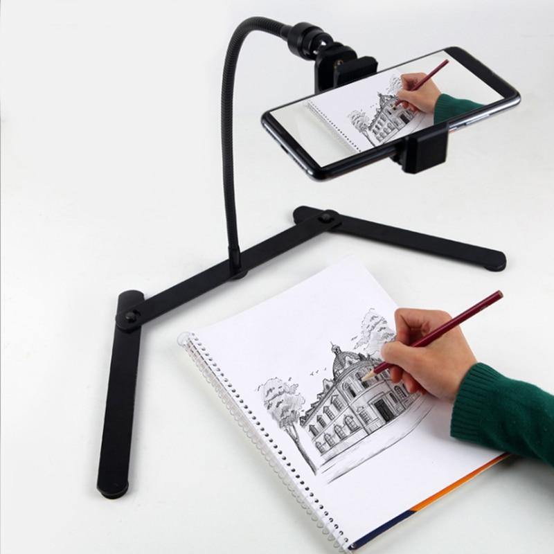 Adjustable Tripod with Cellphone Holder, Overhead Phone Mount, Table Top Teaching - MY STORE LIVING