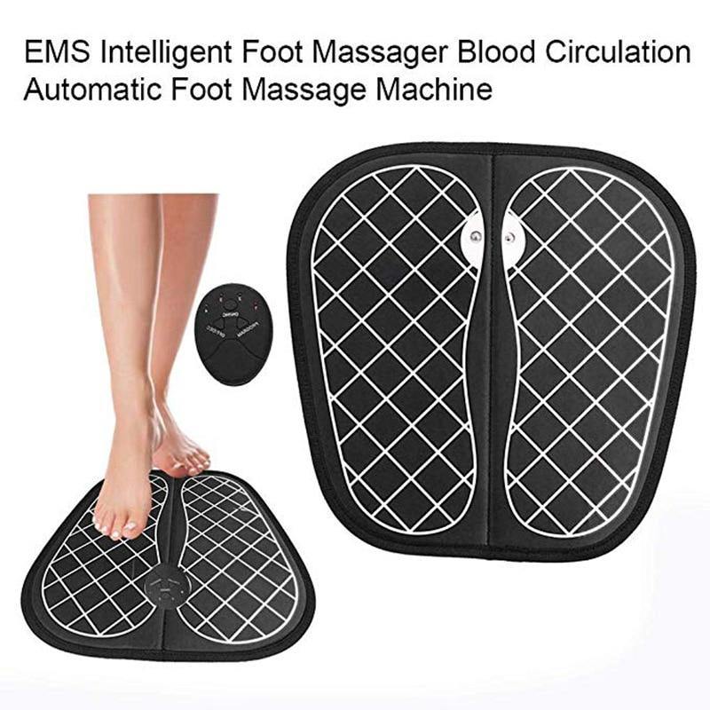 EMS Electronic Pulse Massage Foot Pad Foot Care Pedicure Instrument Smart Acupuncture and Moxibustion - MY STORE LIVING