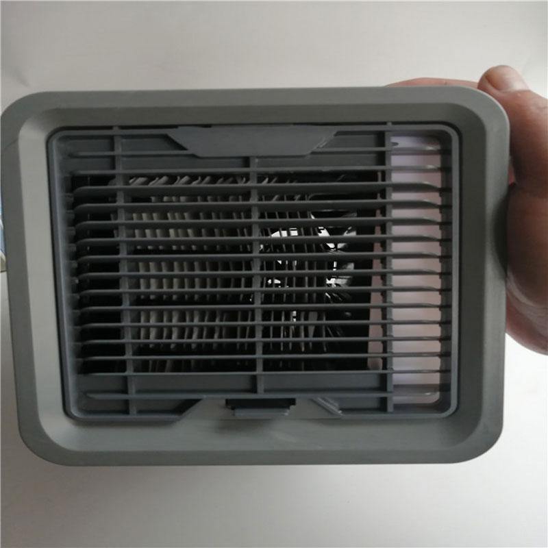 Portable Air Cooler Fan Mini USB Air Conditioner 7 Colors Light Desktop Air Cooling Fan Humidifier Purifier - MY STORE LIVING