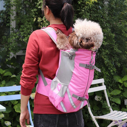 Adjustable Reflective Carrier Bag For Dogs - Outdoor Travel Backpack - MY STORE LIVING