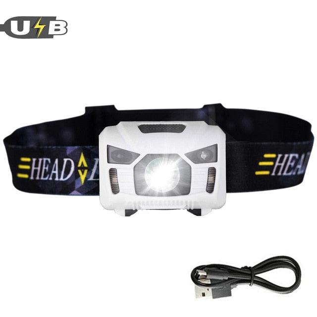 Outdoor Rechargeable Head Torch - MyStoreLiving