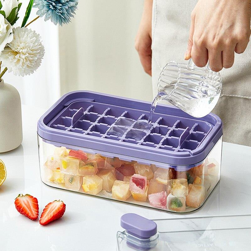 Ice Mould Ice Cube Trays With Lid