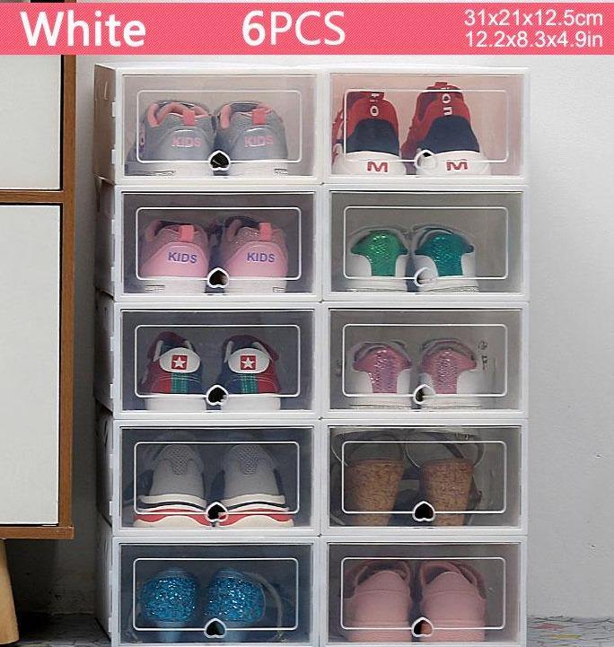 Shoe Storage Box - Set of 6 pcs - MY STORE LIVING