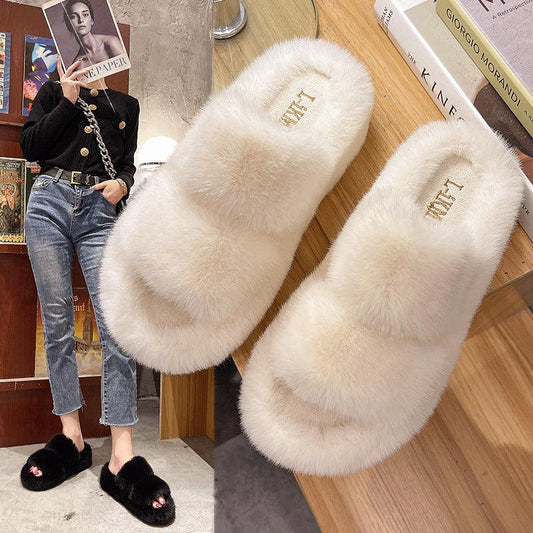 Women Wool Slippers - MyStoreLiving