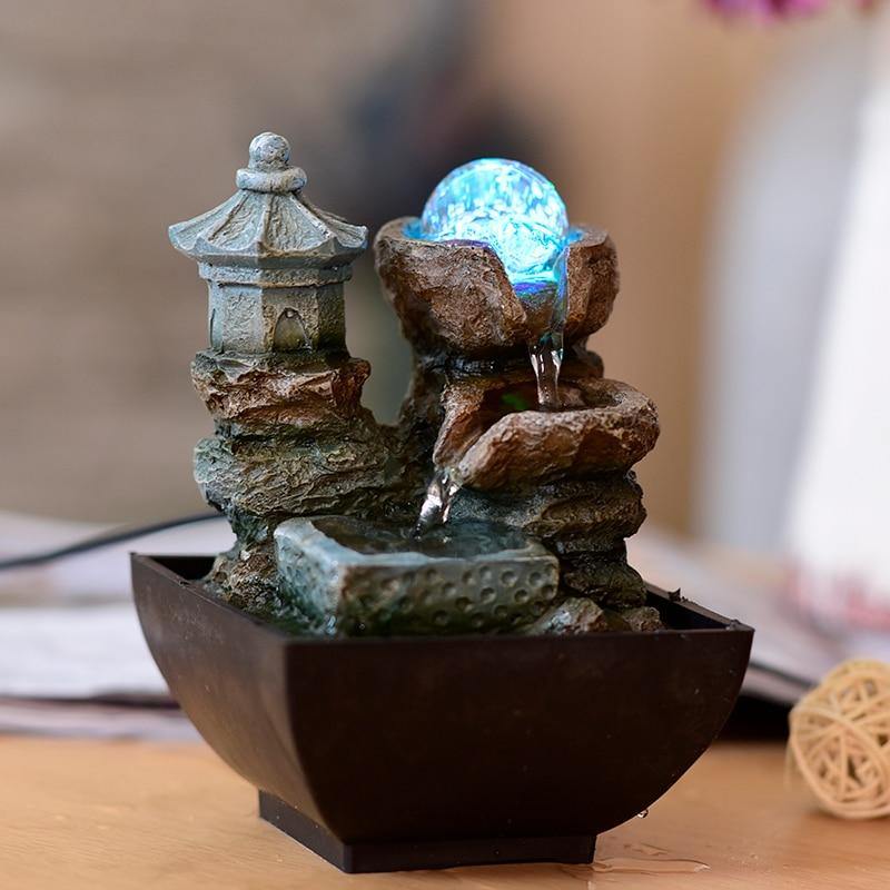 Fountain Crafts Home Garden Decoration Water Fountain Creative - MY STORE LIVING