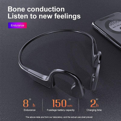 Open Ear Outdoor Sport Headphones Bone Conduction Wireless Bluetooth 5.1 Headset - MY STORE LIVING