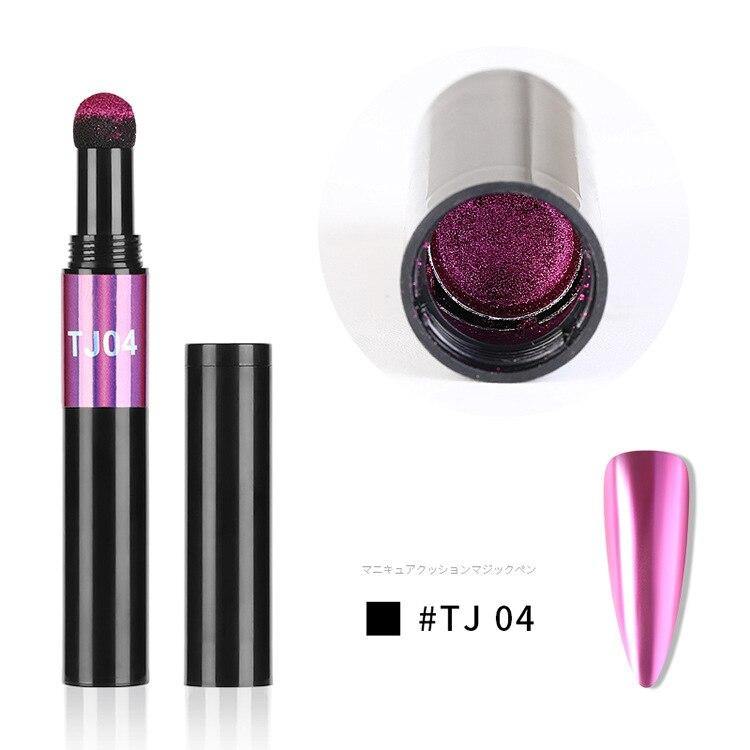 Art Air Cushion Nail Polish Solid Mirror Color Pen Does Not Float Powder Beauty Products - MY STORE LIVING