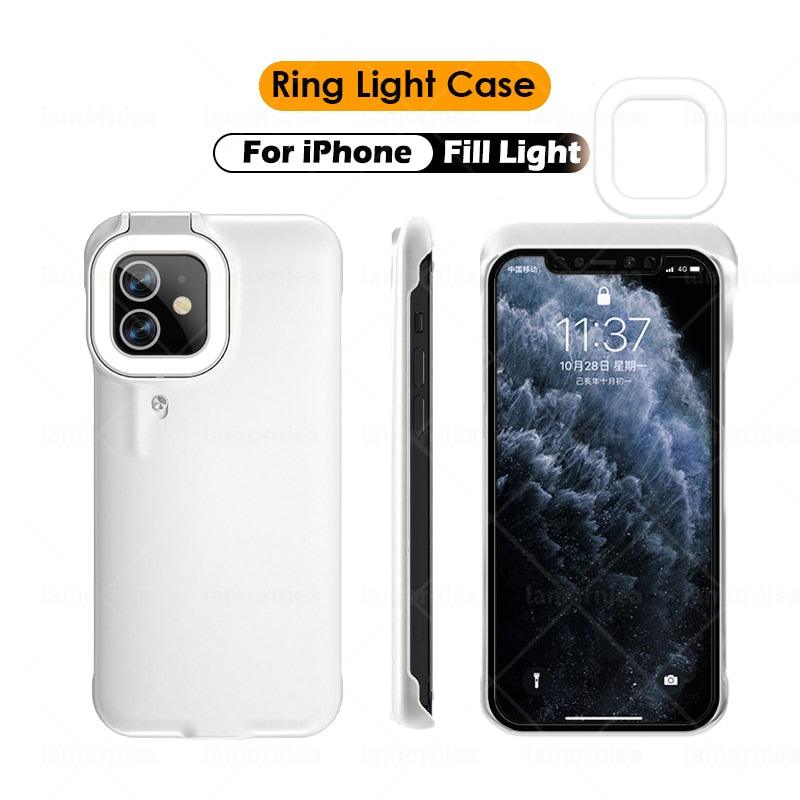 Fill Light Selfie Ring Flash - iPhone Case - MyStoreLiving
