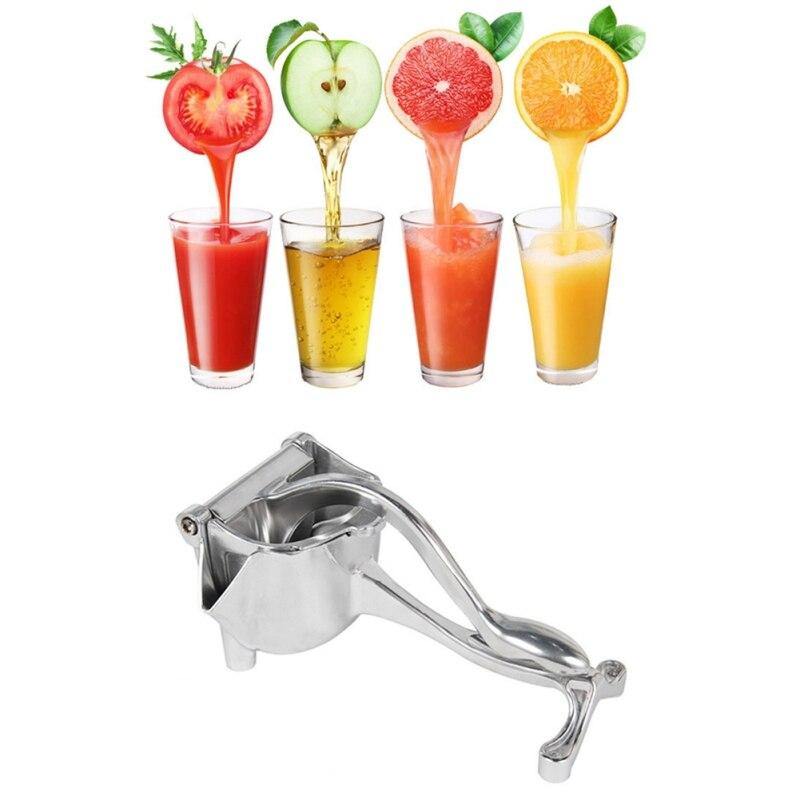 Newly Stainless Steel Manual Fruit Juicer Heavy Duty Alloy - MY STORE LIVING