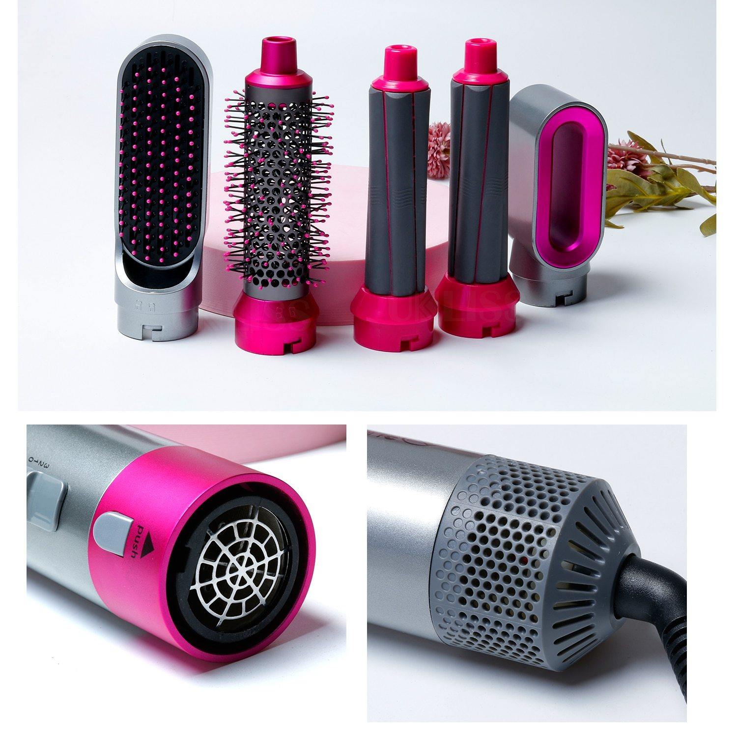 Hair Dryer Brush 5 In 1 Electric Blow Dryer Comb - MY STORE LIVING