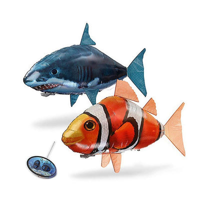 Remote Control Flying Shark Balloon (Shark & Clownfish) - MY STORE LIVING