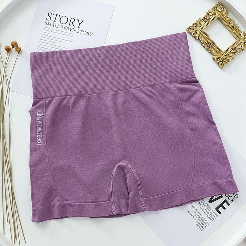 High Waist Workout Shorts - MyStoreLiving