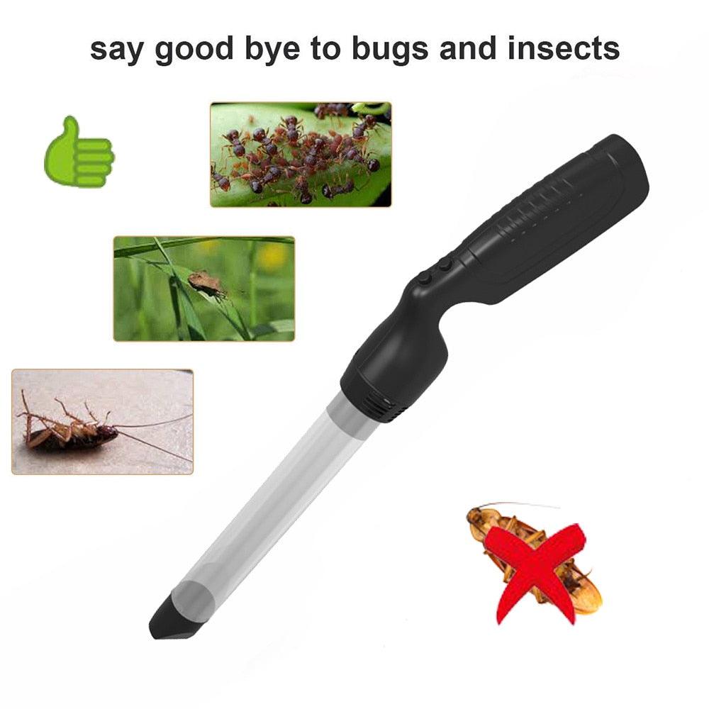 Sucker Spider Vacuum Catcher LED Insect Fly Bugs Buster Suction Trap Home Office Device - MyStoreLiving