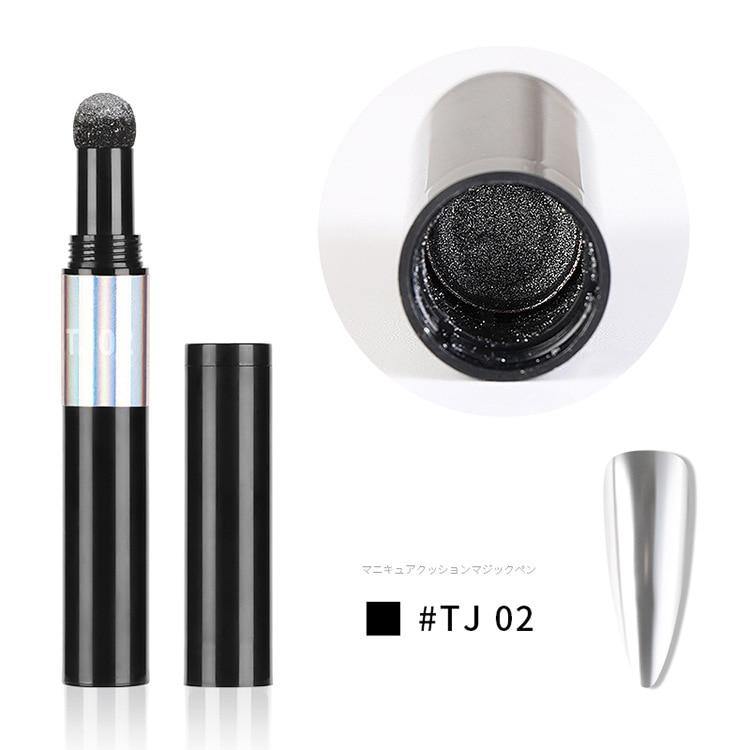 Art Air Cushion Nail Polish Solid Mirror Color Pen Does Not Float Powder Beauty Products - MY STORE LIVING