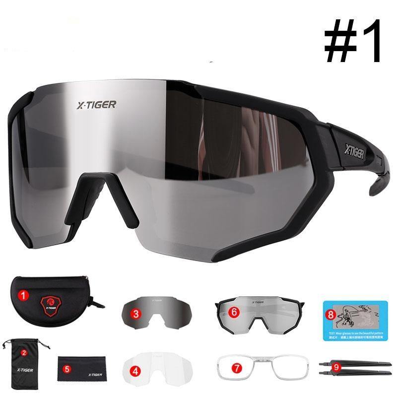 X-TIGER Polarized Cycling Sunglasses MTB Bicycle Eyewear Mountain Racing Bike Goggles - MY STORE LIVING