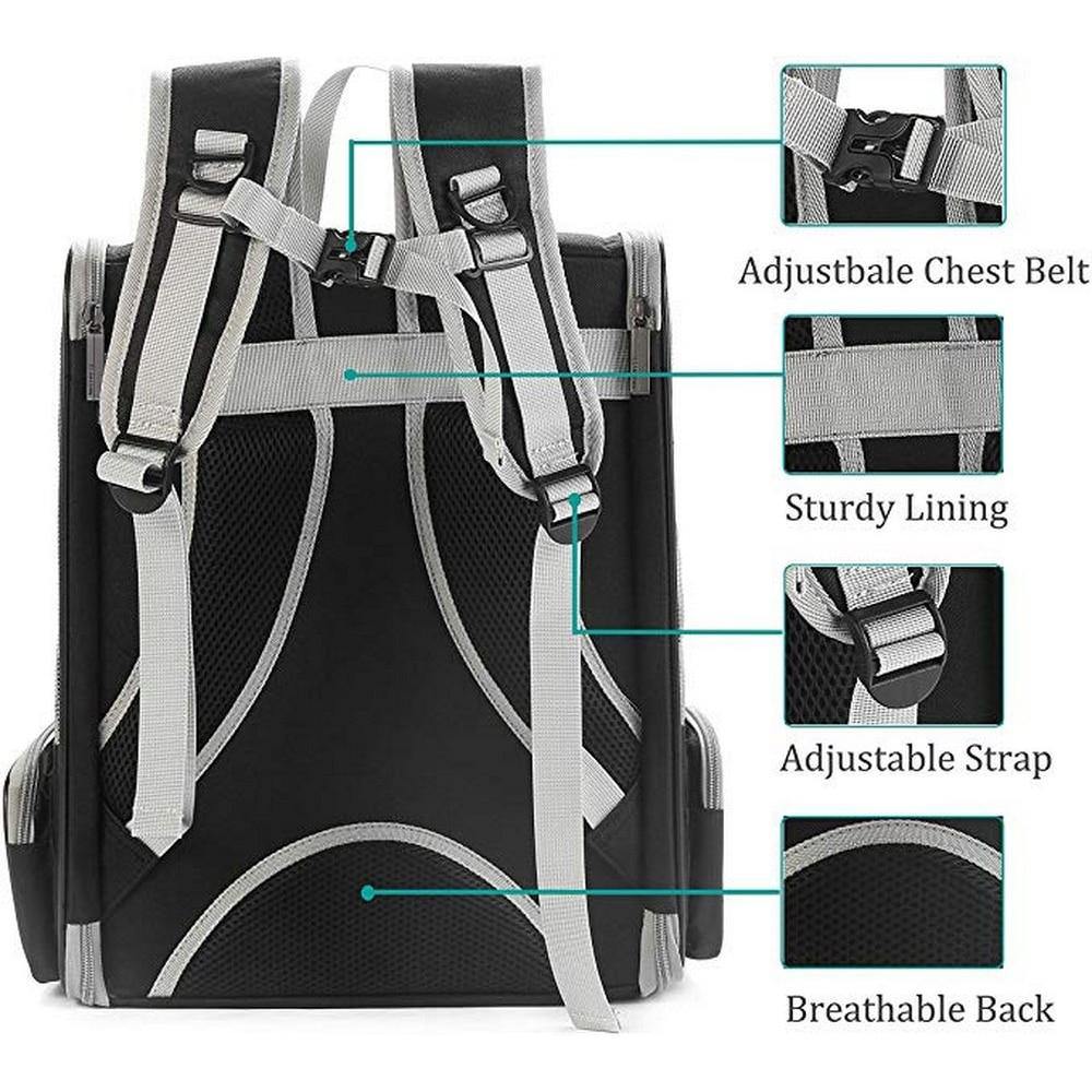 Breathable Pet Cat Carrier Backpack Large Capacity - MY STORE LIVING