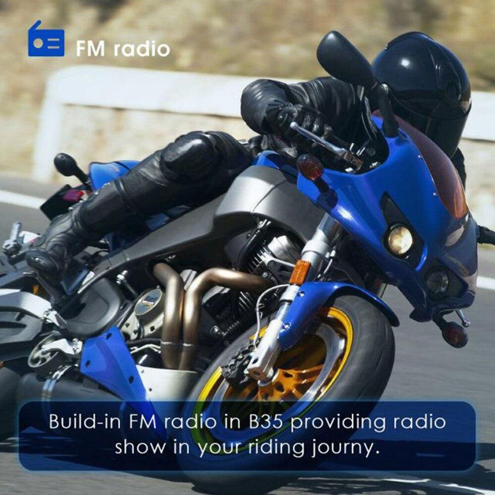 Motorcycle Motorbike Helmet Intercom CSR Bluetooth - MY STORE LIVING