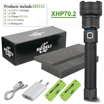 90000 LUMENS XHP50.2 Most Powerful Flashlight - MY STORE LIVING