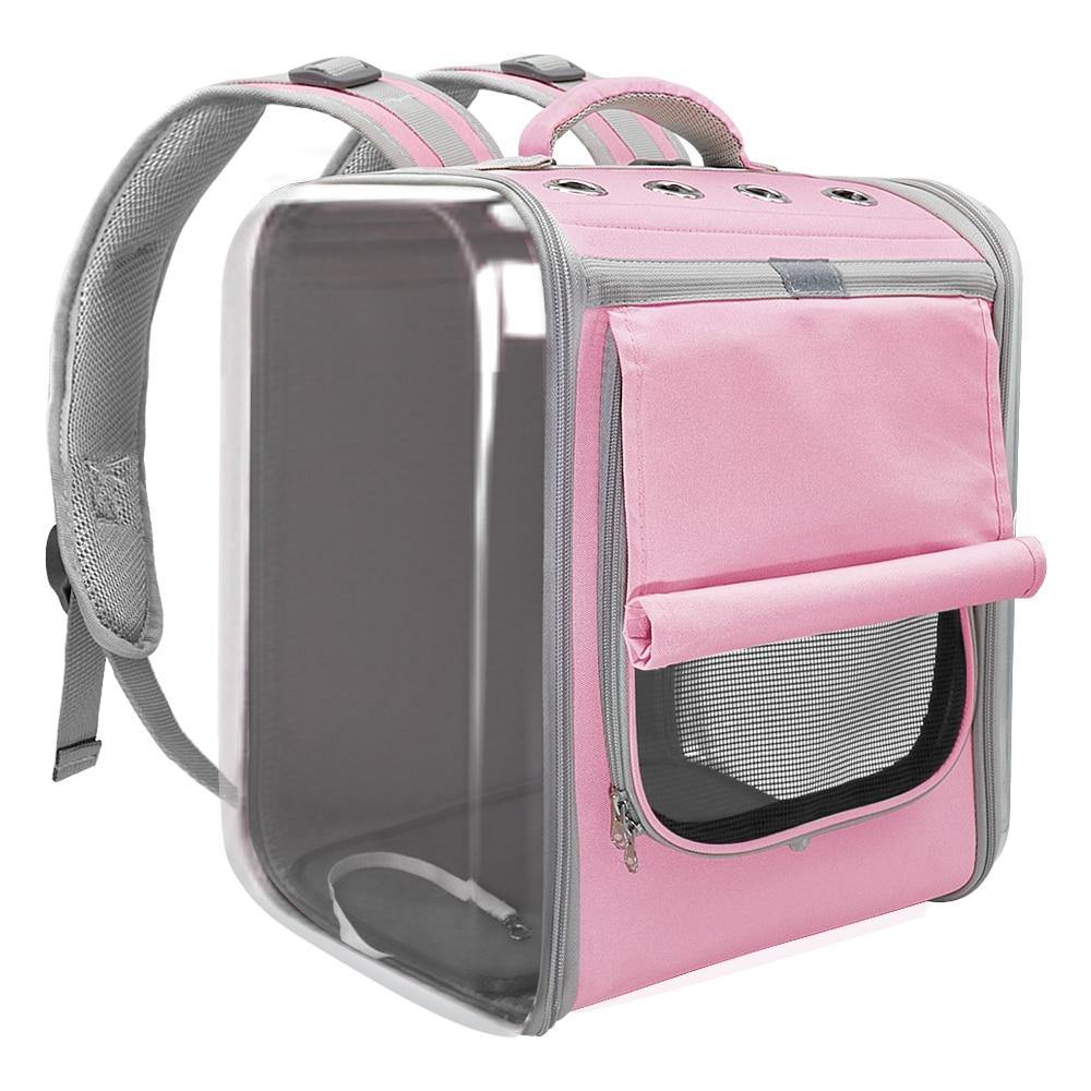 Pet Carrier Backpack Breathable Travel Outdoor Shoulder Bag - MY STORE LIVING