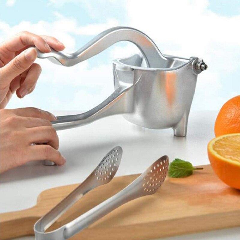 Newly Stainless Steel Manual Fruit Juicer Heavy Duty Alloy - MY STORE LIVING