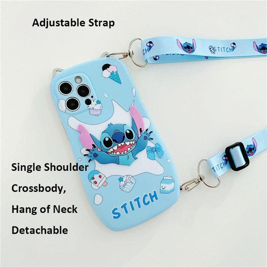 Stitch Crossbody Cover Phone Case - MY STORE LIVING