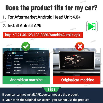 Carlinkit Apple Car Play Android Auto Dongle For Android System Screen Smart Link Support Mirror-Link Airplay Google Music IOS14 - MY STORE LIVING