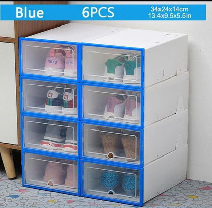 Shoe Storage Box - Set of 6 pcs - MY STORE LIVING