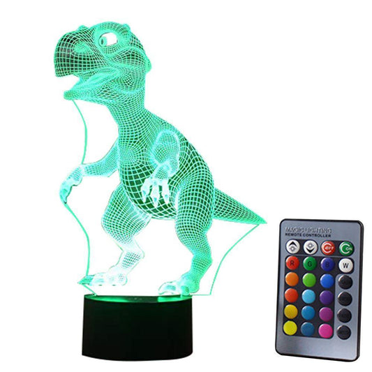 DINOSAUR 3D Illusion Lamp - MY STORE LIVING