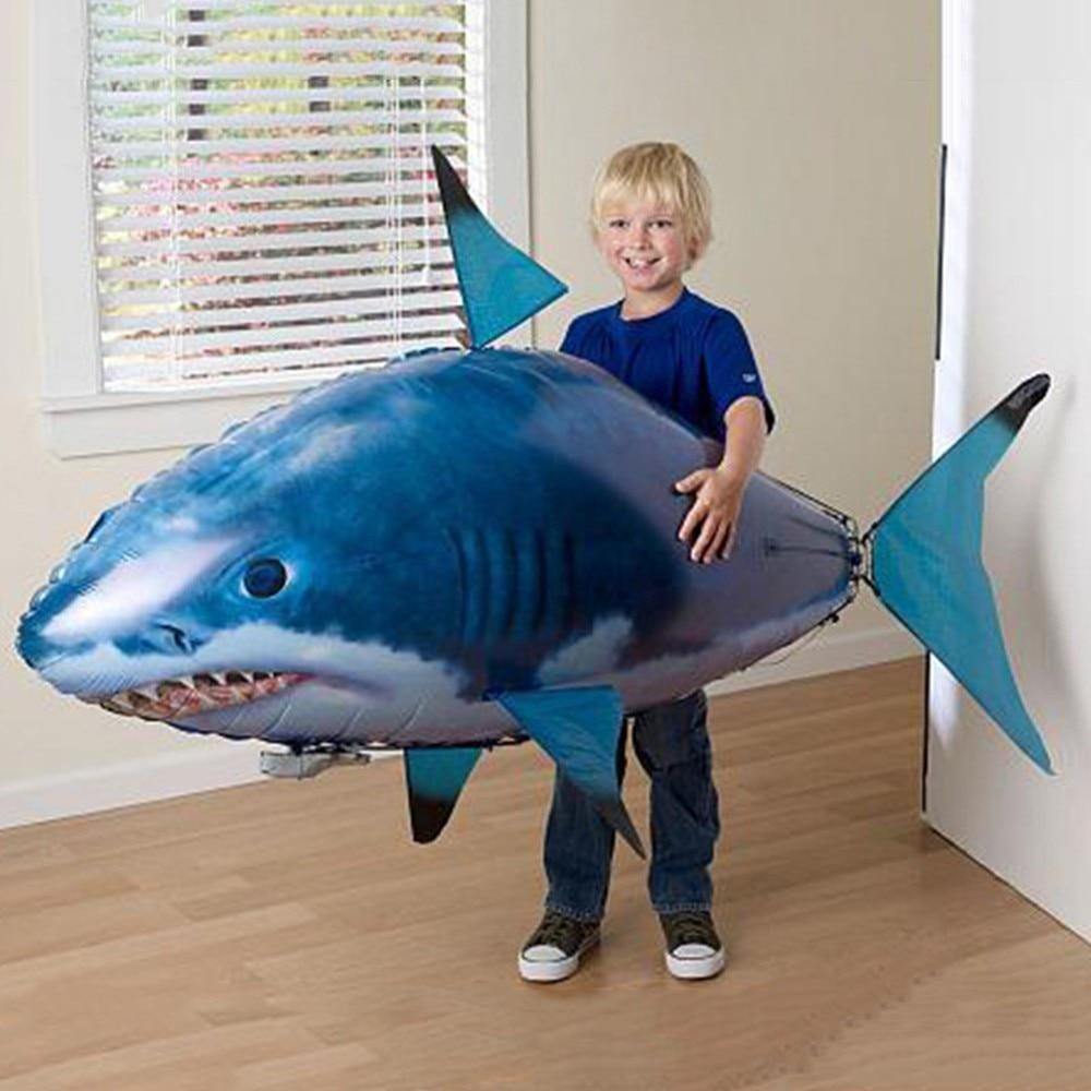 Remote Control Flying Shark Balloon (Shark & Clownfish) - MY STORE LIVING