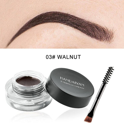 HANDAIYAN 12 Colors Waterproof Eyebrow Dyeing Cream Multifunctional Eyeliner Does Not Fade - MyStoreLiving