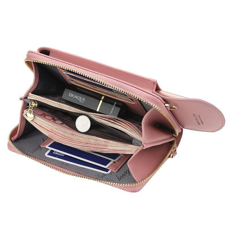 Mini Messenger Shoulder Bag Wallet with Credit Card Slots - MY STORE LIVING