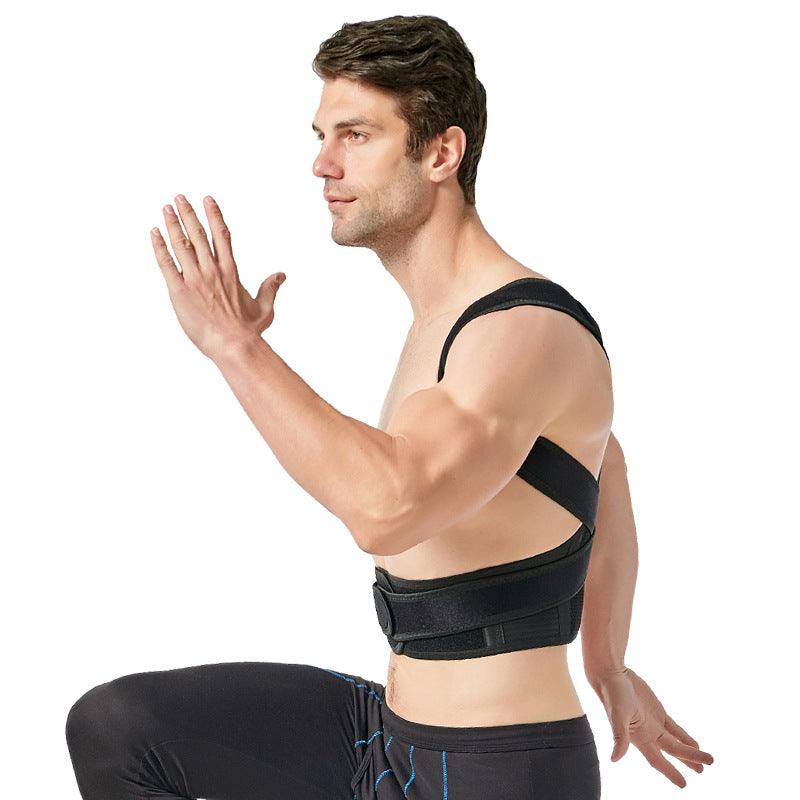 Lower Back Support with Adjustable Posture Corrector Belt with Shoulder Brace - MyStoreLiving