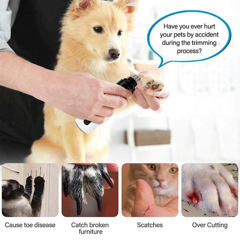 Rechargeable Painless Pet Painless Pet Nail Grinder - MY STORE LIVING