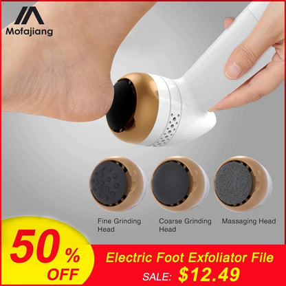 Electric Foot File Grinder Callus Remover - MY STORE LIVING